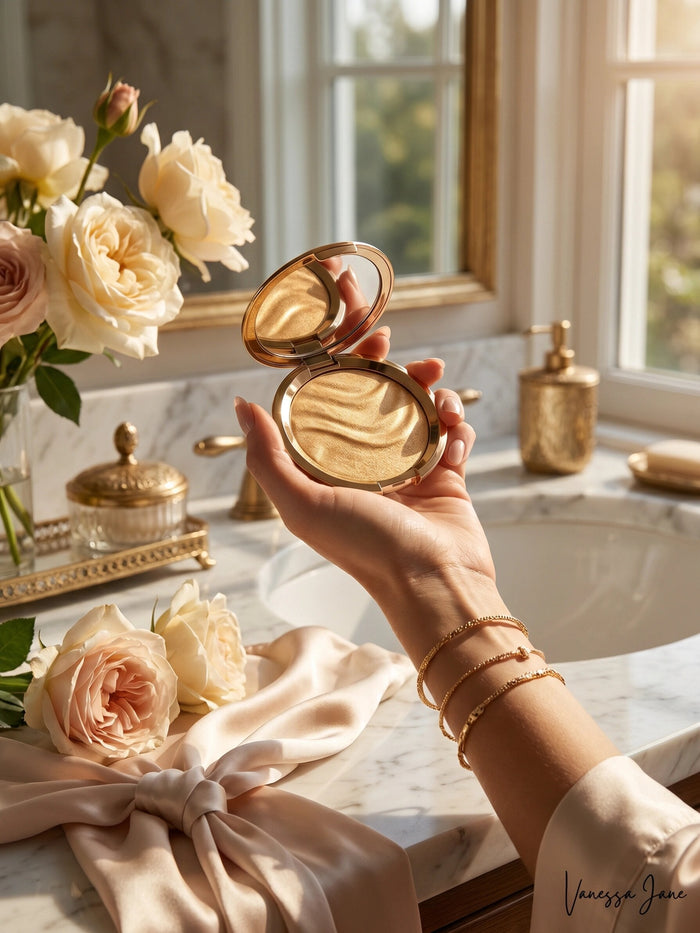 Becca Shimmering Skin Perfector Pressed Powder - # Gold Lava 7g/0.25oz by Vanessa Jane