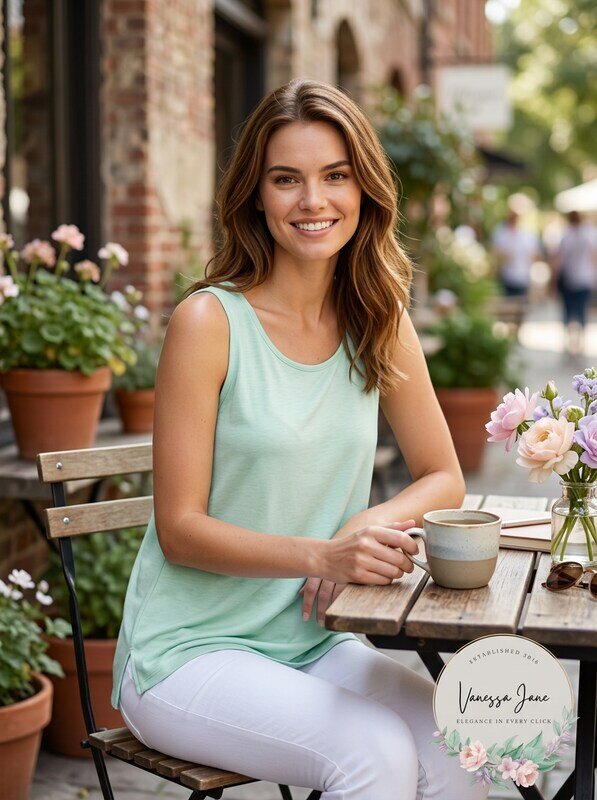 Jones New York Womens Slvlss Crew Nk Sweater Layering Top by Vanessa Jane