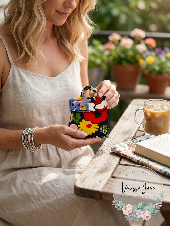 Vera Bradley Poppy Fields Two Way Pocket Mirror by Vanessa Jane