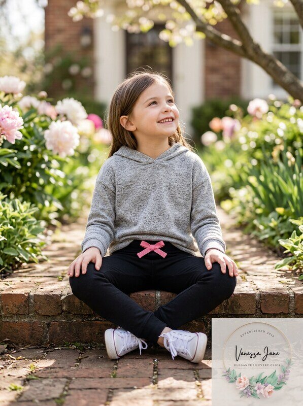 Kids Headquarters Girls Toddler Jogger Pants, Size 5 by Vanessa Jane
