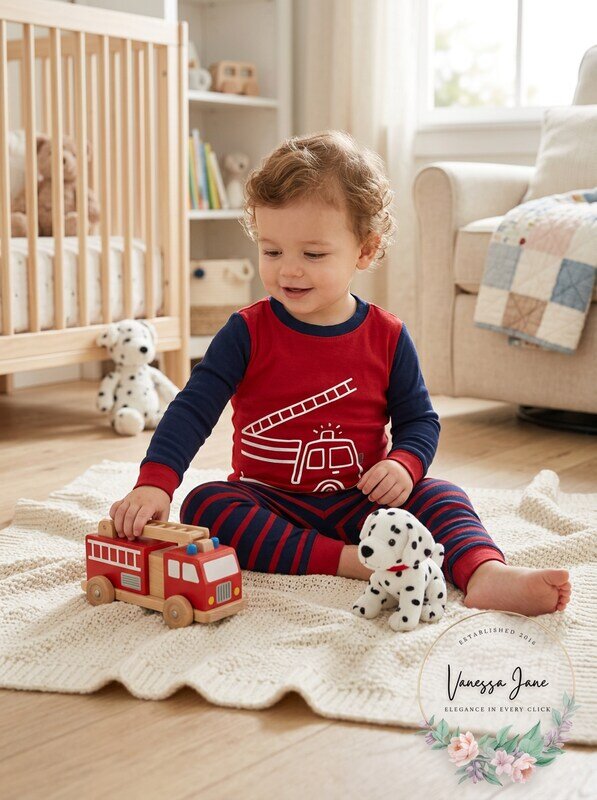 Carter's Baby Boys 4-Pc. Snug-Fit Cotton Pajamas Set, size 24 months by Vanessa Jane