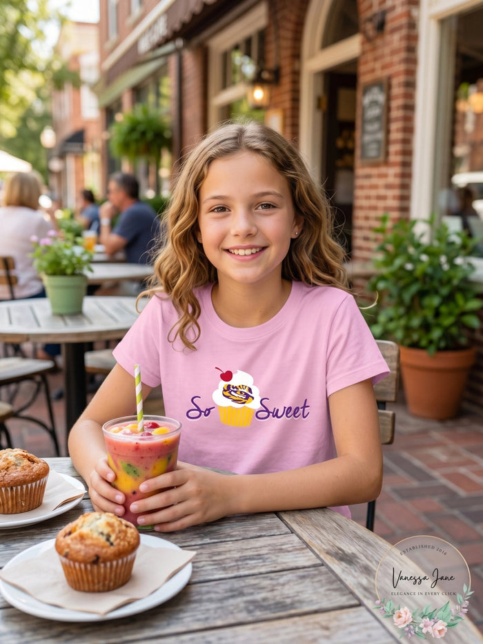 OldDominion Texas State Bobcats Cupcake Tee, Size 2T by Vanessa Jane