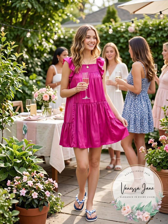Free People Want Your Love Mini Shift Dress by Vanessa Jane