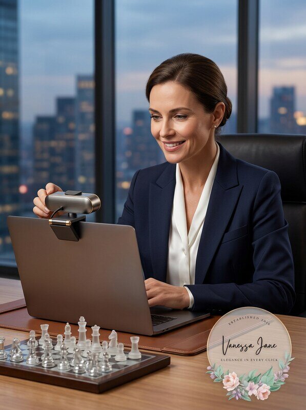Premium Crystal Chess Set for Kids, Students, and Adults - Portable and Ornament by Vanessa Jane