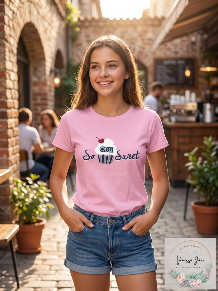 OldDominion Monarchs Girls Cupcake Tee by Vanessa Jane