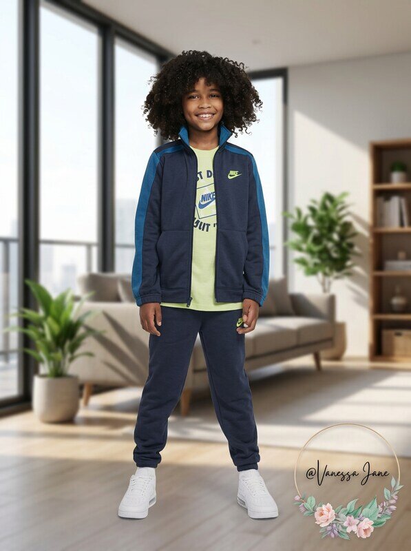 Nike Sportswear Boys full-zip jacket, Size Small by Vanessa Jane