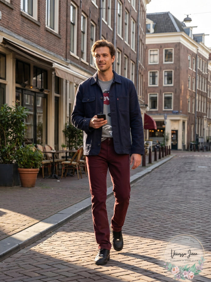 Levis 511 Slim Fit Tencel Mens Jeans by Vanessa Jane