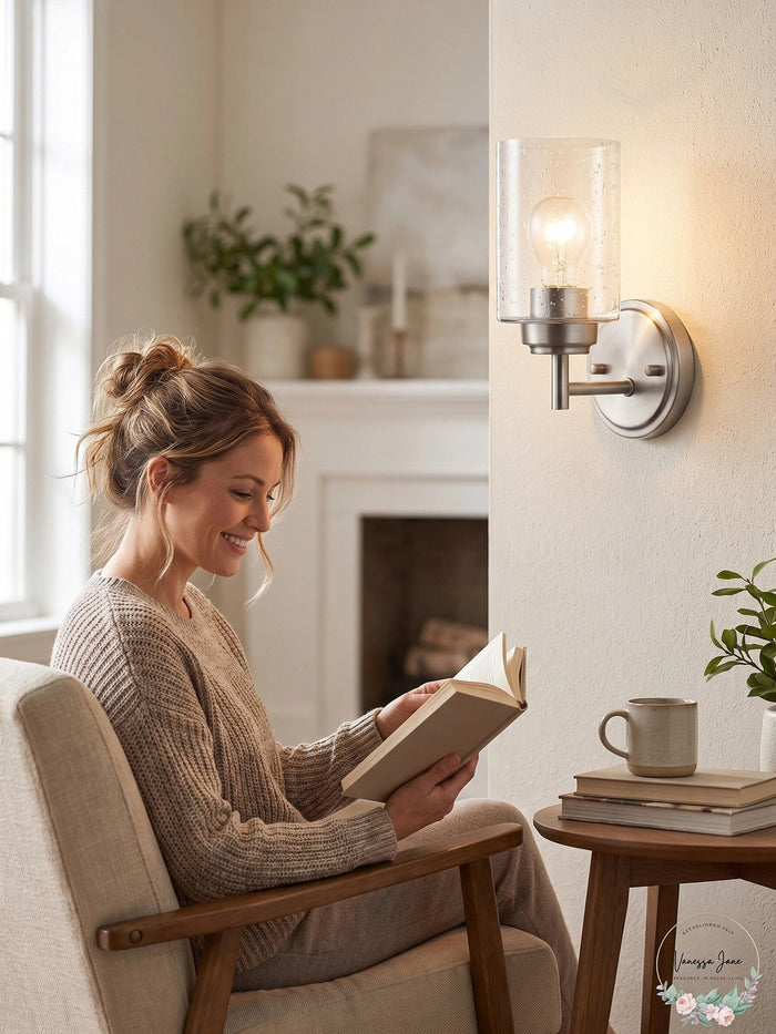Kichler Lighting 45910NI One Light Wall Sconce from The Winslow Collection by Vanessa Jane