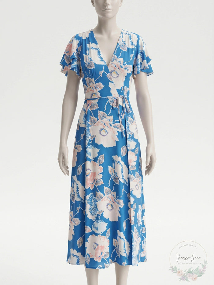 French Connection Women's Verona Crepe Maxi Dress, Size 4 by Vanessa Jane