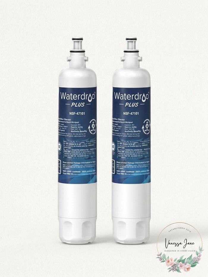 Waterdrop Replacement for Bosch Whirlpool 2 Pack by Vanessa Jane