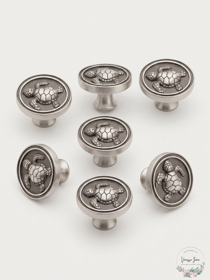 Lot of 7 Liberty Hardware PBF656C Seaside Cottage 1-7/16 Inch Mushroom Knob by Vanessa Jane
