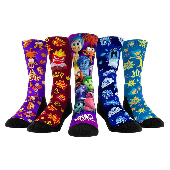 Inside Out 2 - 5-Pack by Rock 'Em Socks