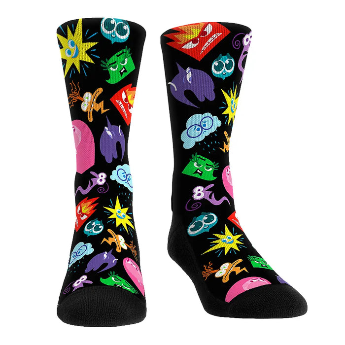Inside Out 2 - Emotions - All-Over by Rock 'Em Socks