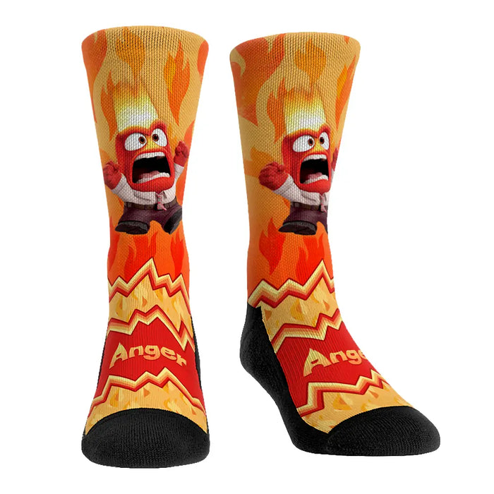 Inside Out - Anger - Showtime by Rock 'Em Socks