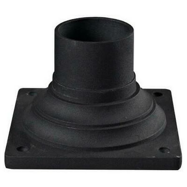 Z-lite Pier Mounts Outdoor Pier Mount 6x6x4 Black by Vanessa Jane