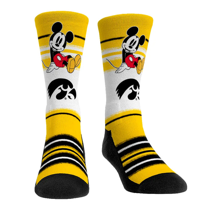 Iowa Hawkeyes - Disney - Sit Stripe by Rock 'Em Socks