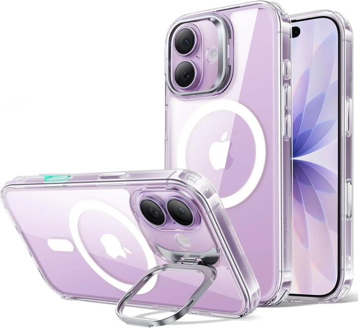 iPhone 17 Clear Case - MagSafe Kickstand | Venture Series by Zerodamage Sahara Case LLC