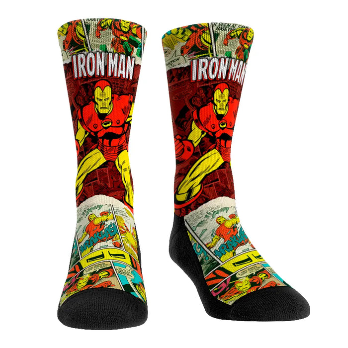 Iron Man - Off Panel by Rock 'Em Socks