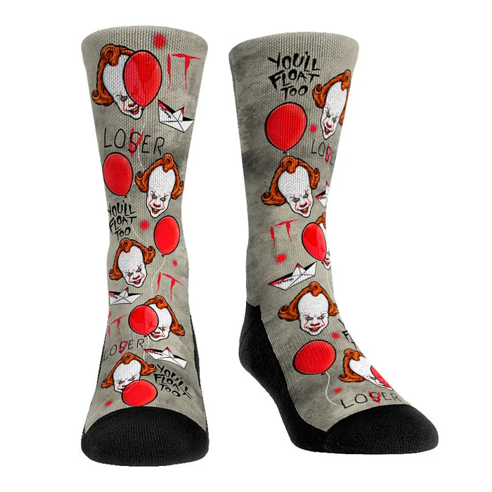 IT - Pennywise All-Over Print by Rock 'Em Socks