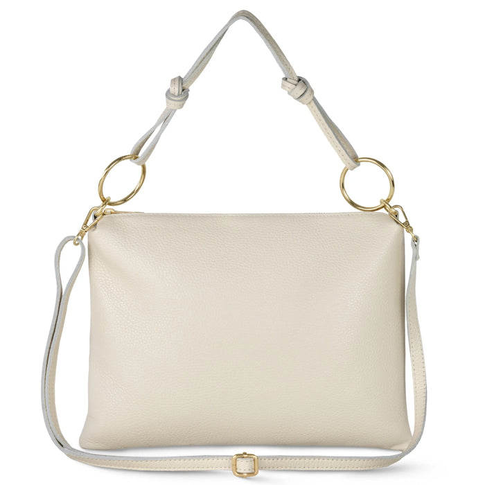 Italian Full-Grain Leather Shoulder Bag | Livorno by TAKEASY