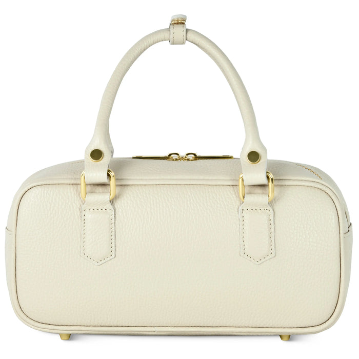 Italian Full-Grain Leather Top-Handle Bag | Venezia by TAKEASY