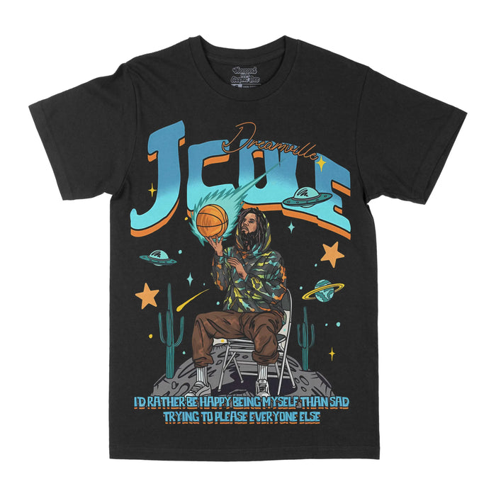 J. Cole "Happy" Graphic Tee by Obsessed with graphic tees