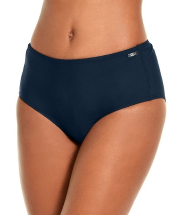 DKNY Classic High-Rise Bikini Swim Bottom by Vanessa Jane