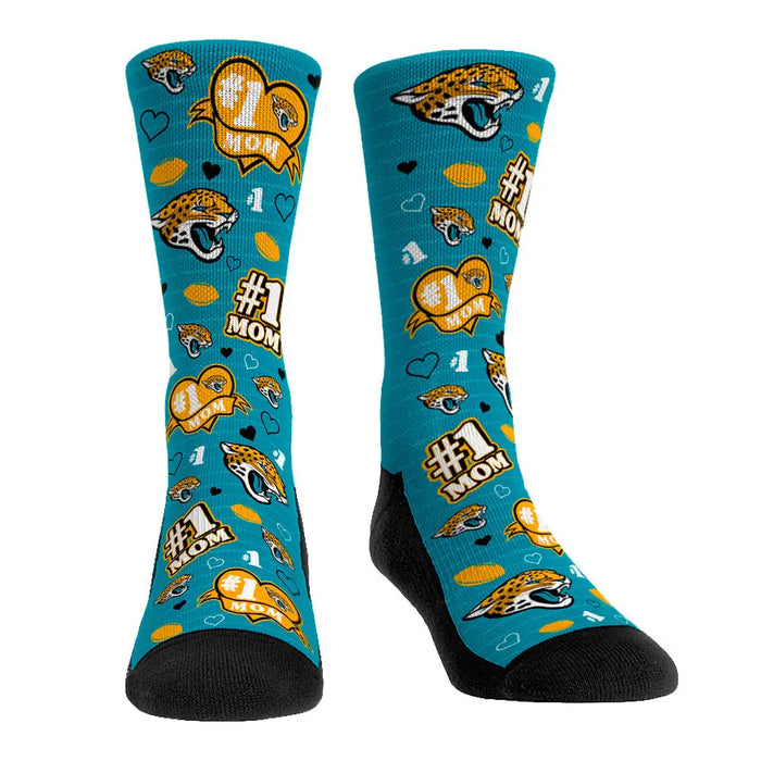 Jacksonville Jaguars - #1 Mom by Rock 'Em Socks