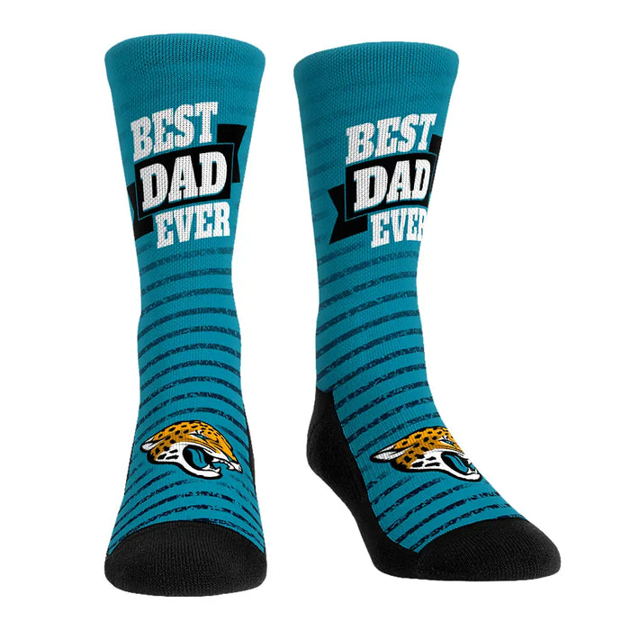 Jacksonville Jaguars - Best Dad Ever by Rock 'Em Socks
