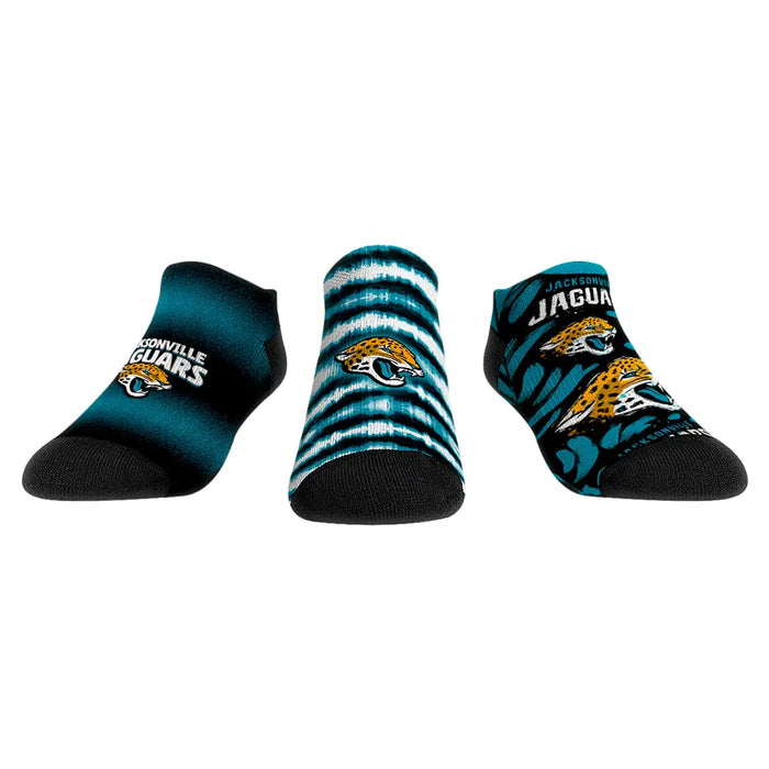 Jacksonville Jaguars - Low Cut - Make Some Noise (3-Pack) by Rock 'Em Socks
