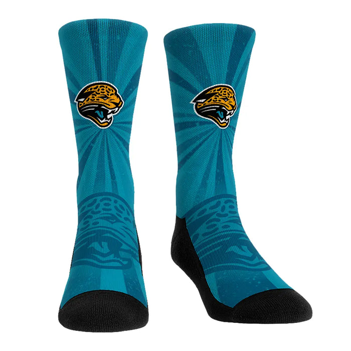 Jacksonville Jaguars - Throwback Swirl by Rock 'Em Socks