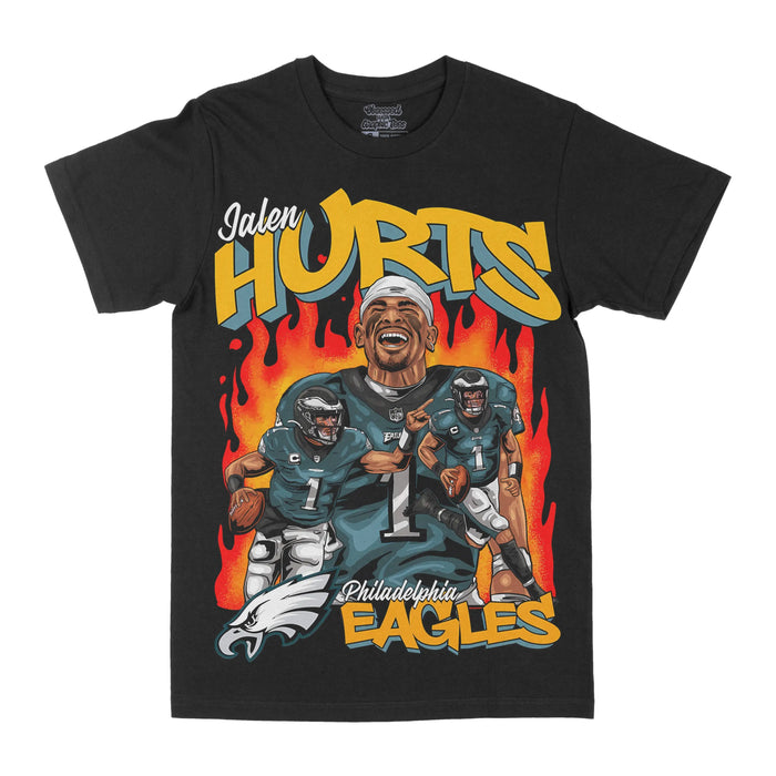 Jalen Hurts Graphic Tee by Obsessed with graphic tees