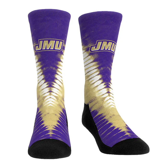 James Madison Dukes - V Shape Tie Dye by Rock 'Em Socks