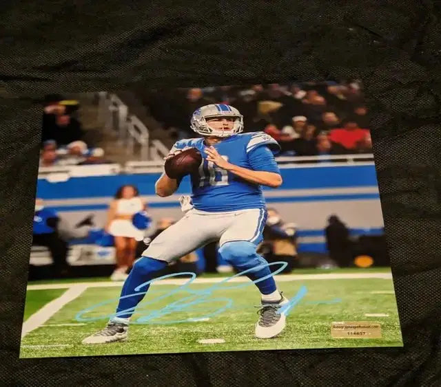 Jared Goff autographed 8x10 photo with coa by Price Is Right Miami