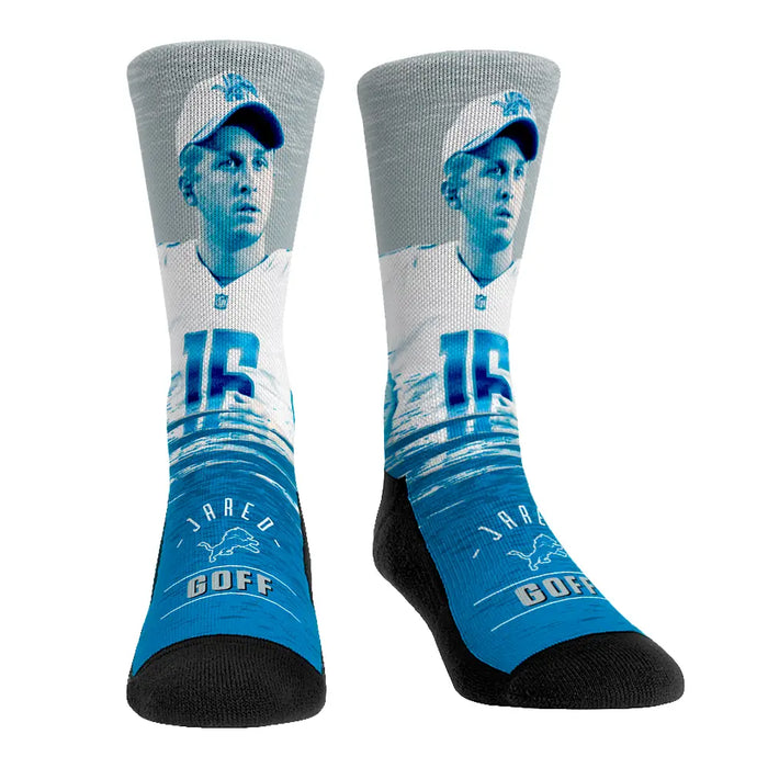 Jared Goff - Detroit Lions - Jumbotron by Rock 'Em Socks