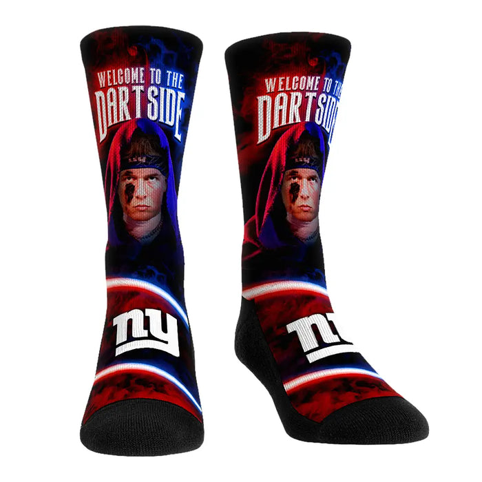 Jaxson Dart - New York Giants - Dart Side by Rock 'Em Socks
