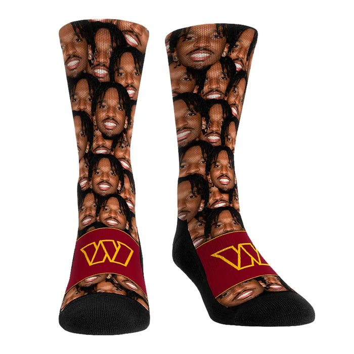 Jayden Daniels - Washington Commanders - Face Repeat by Rock 'Em Socks