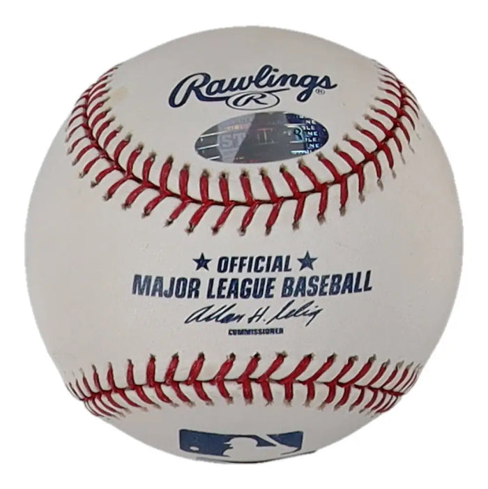 Jed Lowrie Signed OML Baseball (MLB & Steiner) by Price Is Right Miami