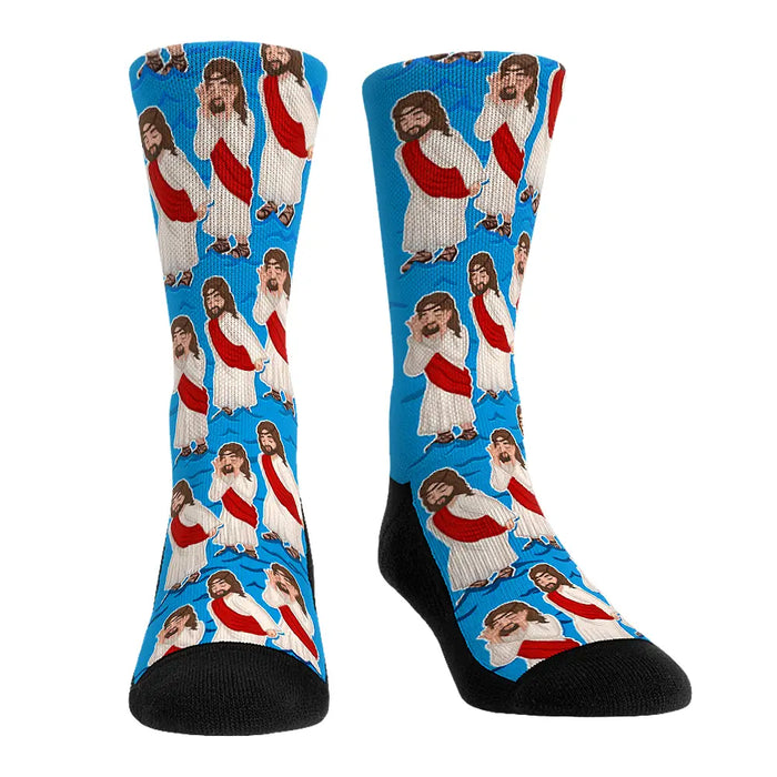Jesus Griddy by Rock 'Em Socks