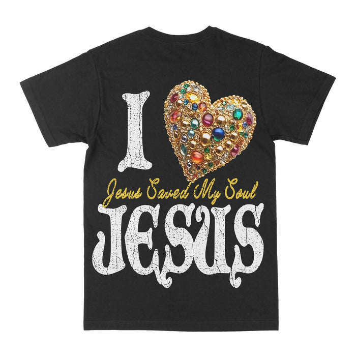 Jesus Saved My Soul Graphic Tee by Obsessed with graphic tees