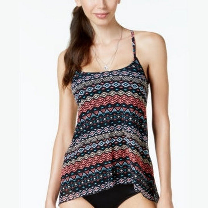 Coco Reef Golden Canyon Layered Tankini Top ,Size 32C by Vanessa Jane