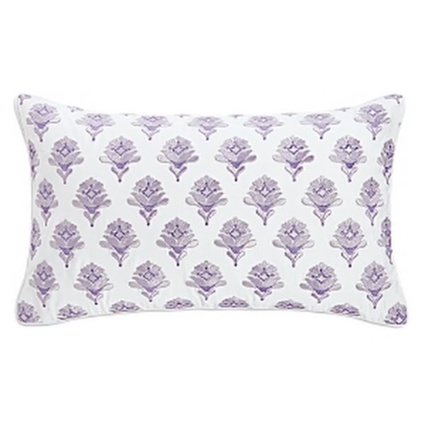 Sky Misty Eucalyptus Decorative Pillow, 14 x 24 by Vanessa Jane