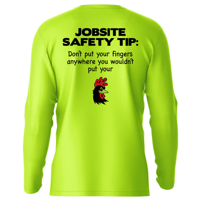 Jobsite - Hi-Visibility UPF 50 Long Sleeve Sun Shirt by Armed American Supply