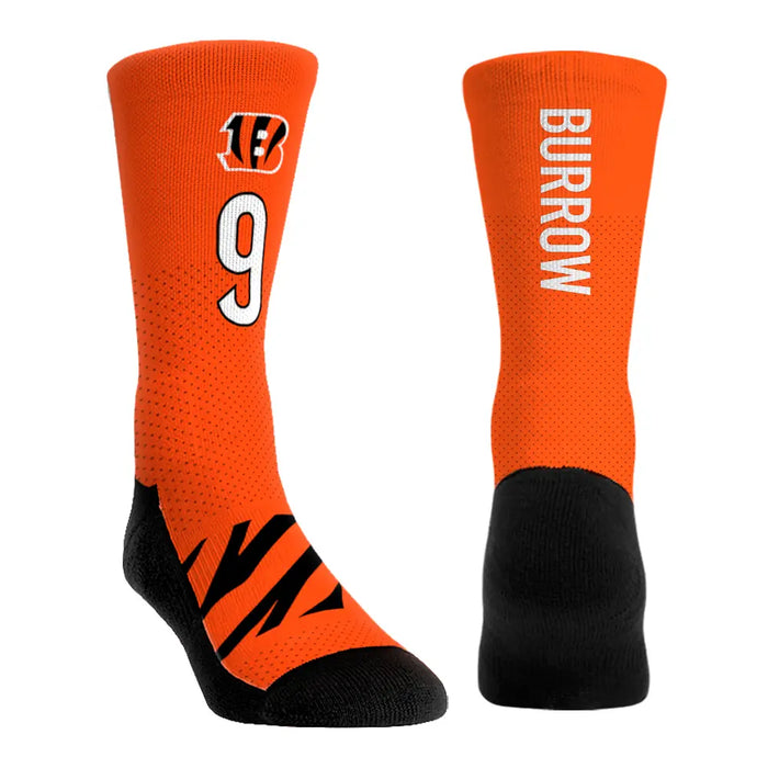Joe Burrow - Cincinnati Bengals - Jersey (Orange) by Rock 'Em Socks