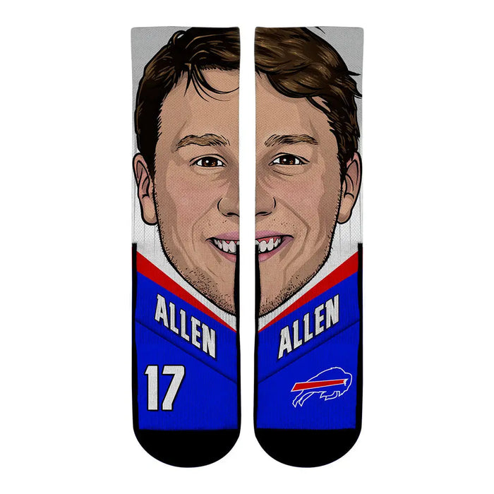 Josh Allen - Buffalo Bills - Game Face by Rock 'Em Socks