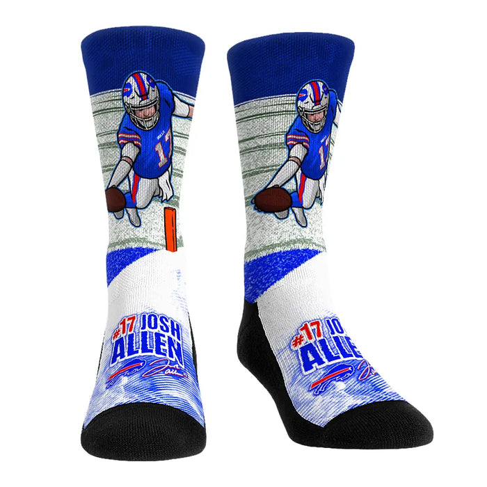 Josh Allen - Buffalo Bills - Snow Touchdown by Rock 'Em Socks