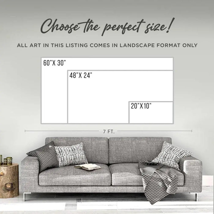 Just Breathe Sign by Tailored Canvases