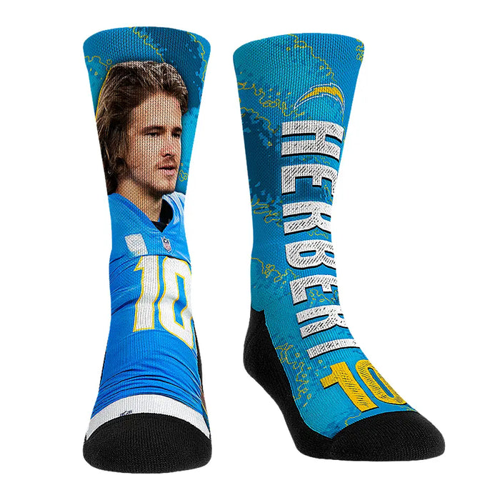 Justin Herbert - Los Angeles Chargers - Big Player by Rock 'Em Socks