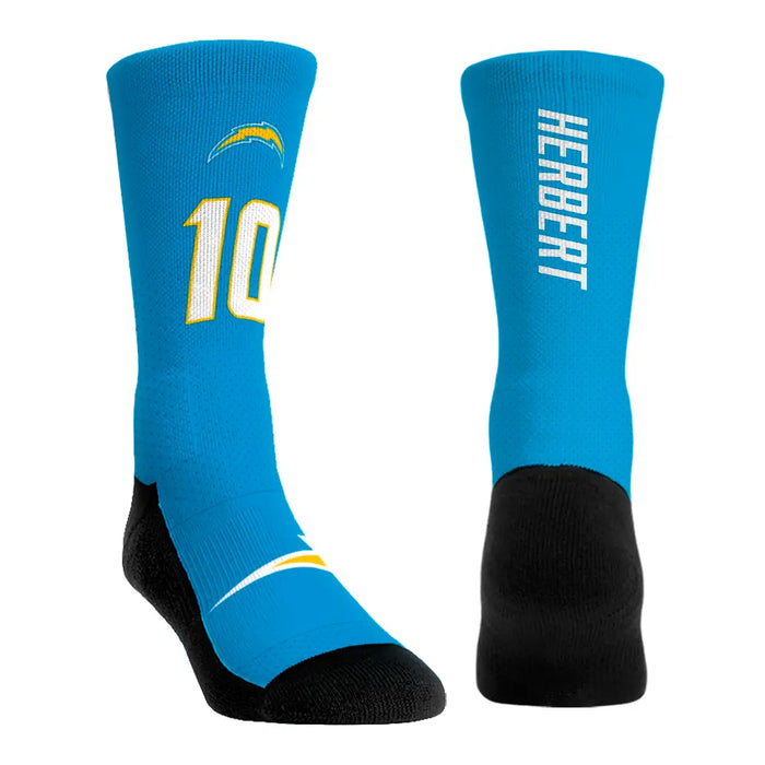 Justin Herbert - Los Angeles Chargers - Jersey (Blue) by Rock 'Em Socks