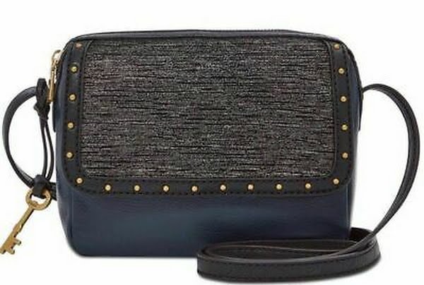 Fossil Kinley Ladies Small Leather Crossbody Handbag by Vanessa Jane